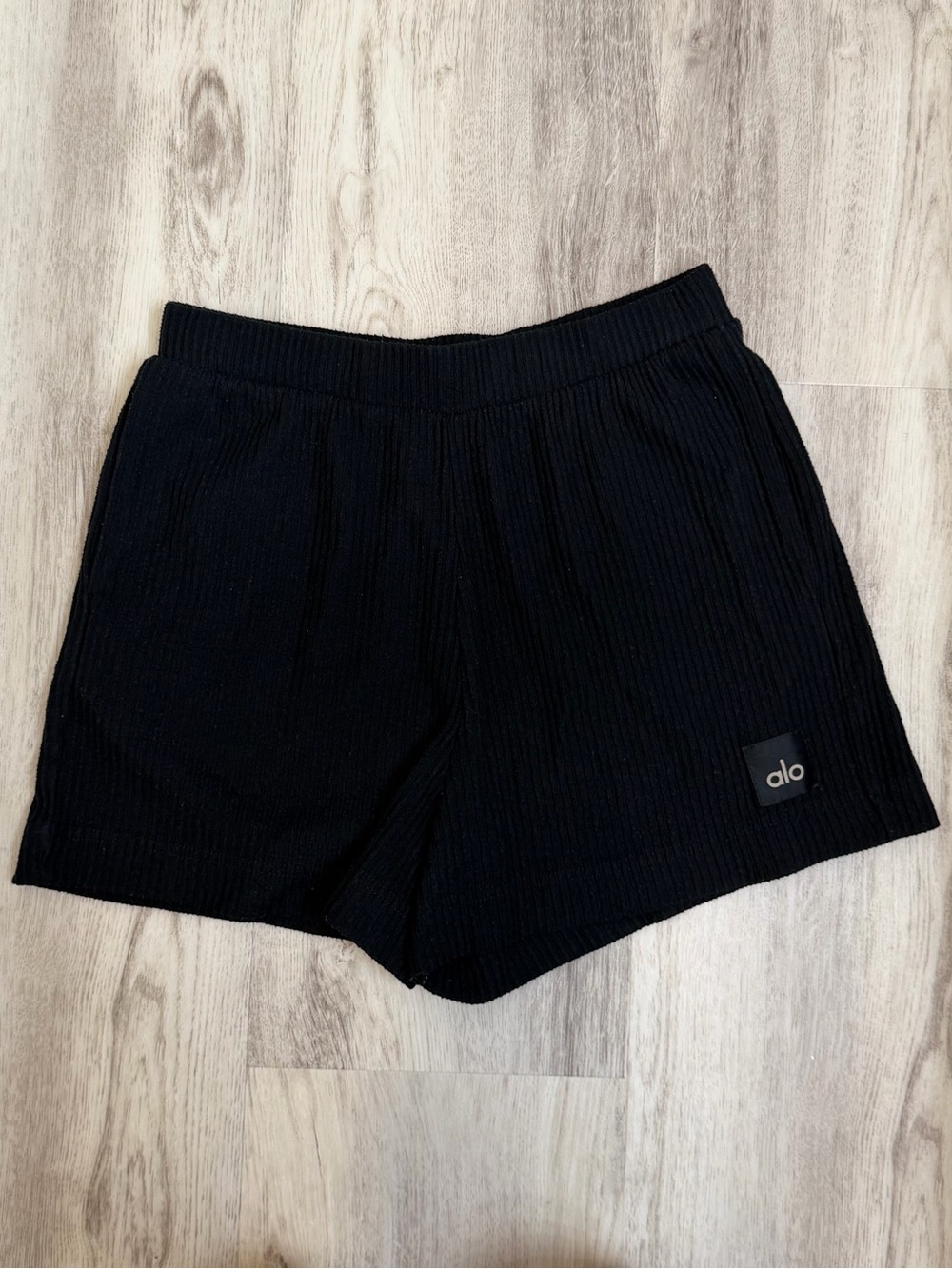 Alo Muse Sweat Shorts Black Size S